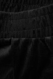 Pantaloni negri cu buzunare THE BRAND