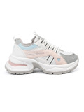 Pantofi sport pastel pe platformă