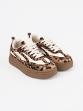 Adidași dama cu model leopard