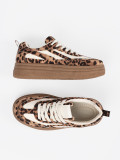 Adidași dama cu model leopard