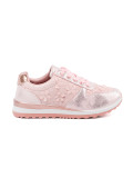 Sneakers roz cu model floral