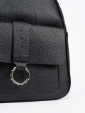 Rucsac negru din piele ecologică