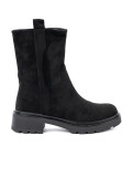 Botine negre cu talpă groasă
