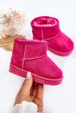 Cizme de zăpadă roz călduroase slip-on