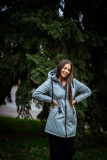 Palton/parka de tranziție bej