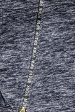 Hanorac albastru închis de fleece