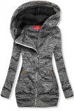 Hanorac antracit de fleece