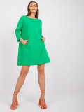 Rochie oversize verde