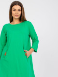 Rochie oversize verde