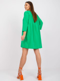 Rochie oversize verde