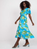 Rochie midi cu flori