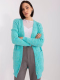 Cardigan mint cu model