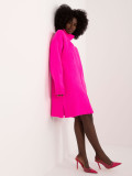 Rochie roz fluorescentă stilată