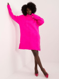 Rochie roz fluorescentă stilată