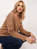 Pulover elegant cu aplicație