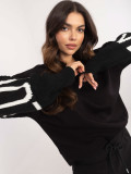 Hanorac negru elegant