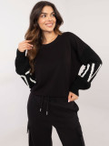 Hanorac negru elegant