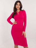 Rochie elegantă fucsia