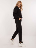 Pantaloni sportivi negri eleganți