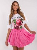 Tricou alb cu imprimeu
