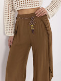 Pantaloni palazzo bej