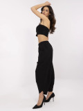 Pantaloni sportivi negri eleganți