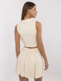 Compleu elegant în bej deschis
