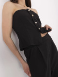 Compleu elegant cu pantaloni largi