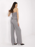 Compleu elegant în culoare gri