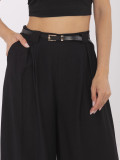 Pantaloni palazzo negri eleganți