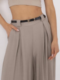 Pantaloni palazzo bej