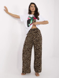 Compleu elegant cu motiv animalier