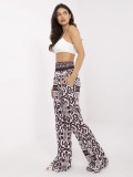 Pantaloni boho maro