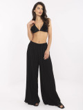 Pantaloni negri stilati