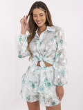 Compleu elegant cu model floral