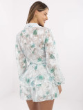 Compleu elegant cu model floral