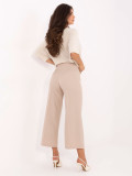 Pantaloni eleganți bej
