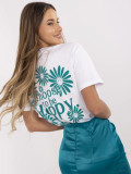 Tricou alb cu imprimeu