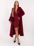 Rochie maxi elegantă bordo