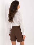 Shorts maro stilati