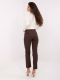 Pantaloni eleganți maro
