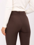Pantaloni eleganți maro