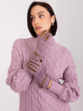 Mănuși tactile violet închis