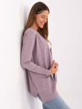 Cardigan roz elegant cu buzunare