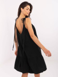 Rochie de vară evazată în negru