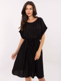 Rochie neagră evazată