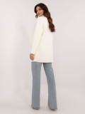 Palton elegant ecru