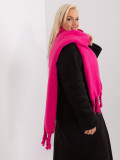 Eșarfă elegantă fucsia