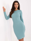 Rochie elegantă în culoare mentă