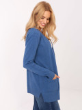 Cardigan albastru elegant